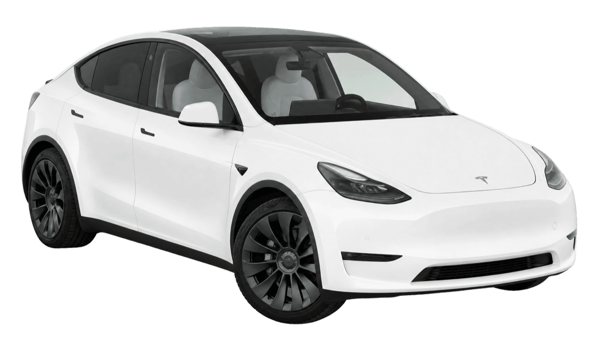 Tesla Model Y von vorn